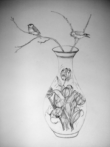 Art Lesson: Spring Sketching | Details